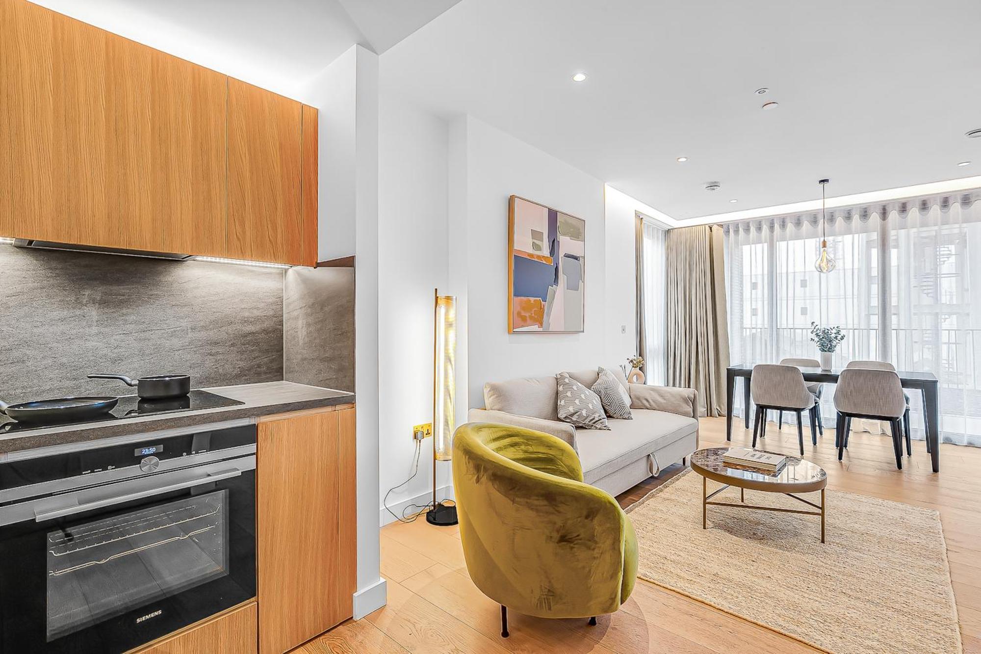 Modern King'S Cross Apartments Londra Cameră foto