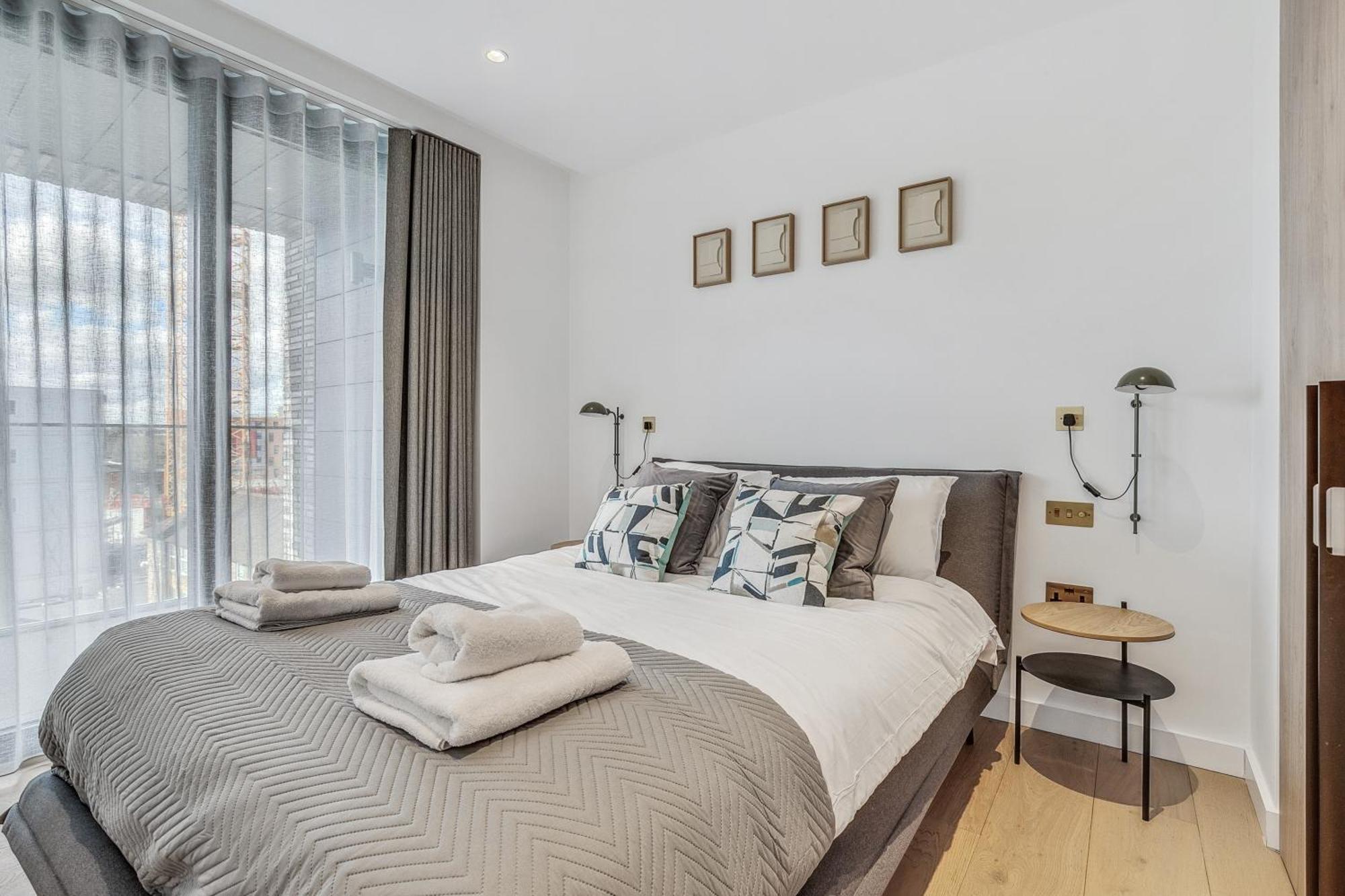 Modern King'S Cross Apartments Londra Cameră foto