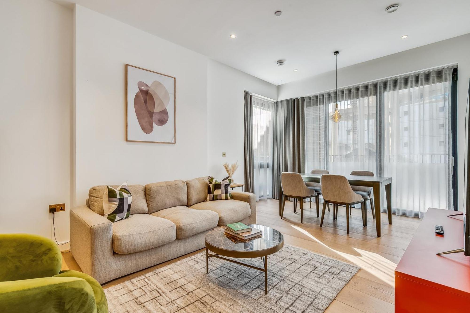 Modern King'S Cross Apartments Londra Exterior foto