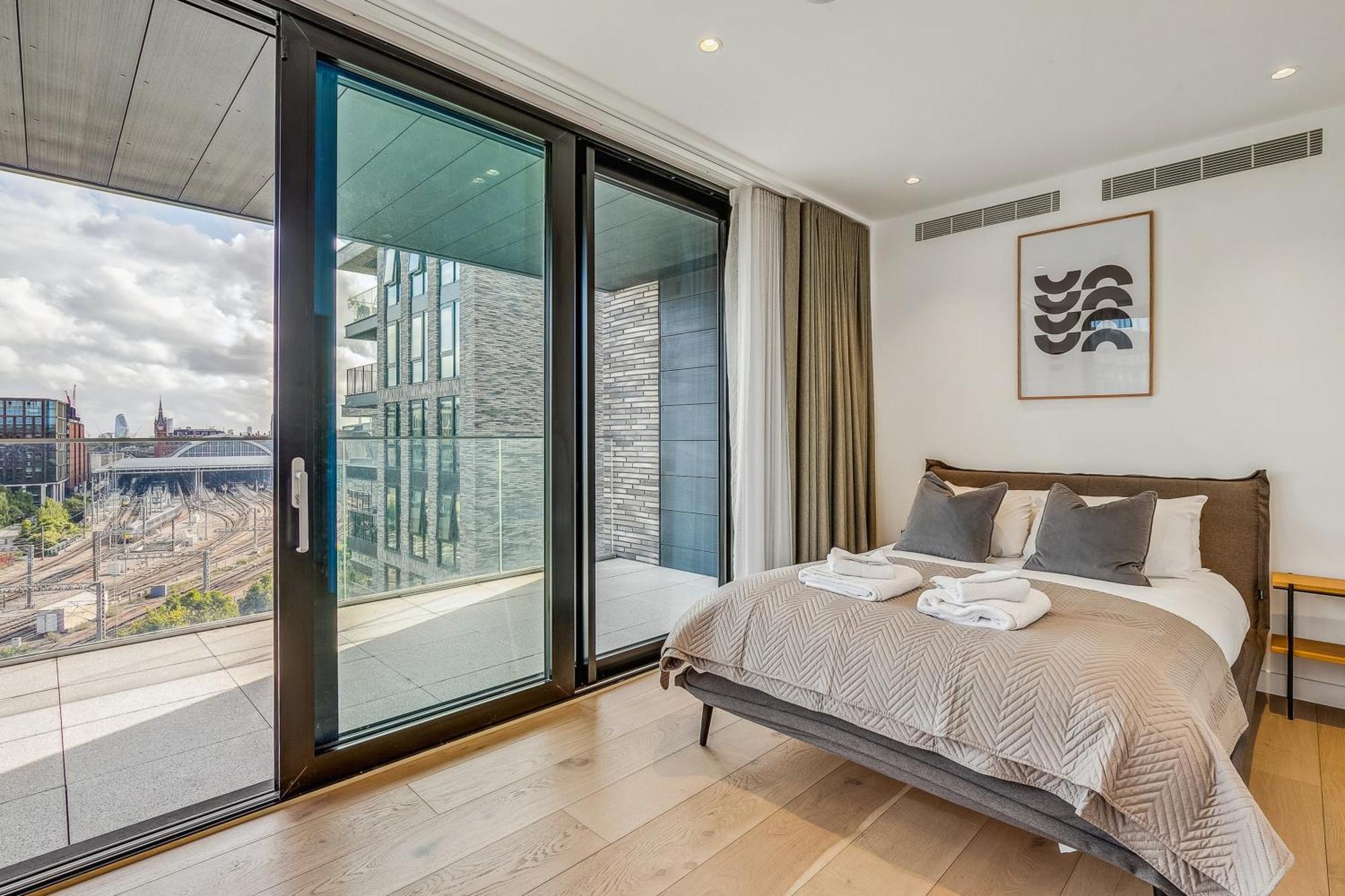 Modern King'S Cross Apartments Londra Cameră foto